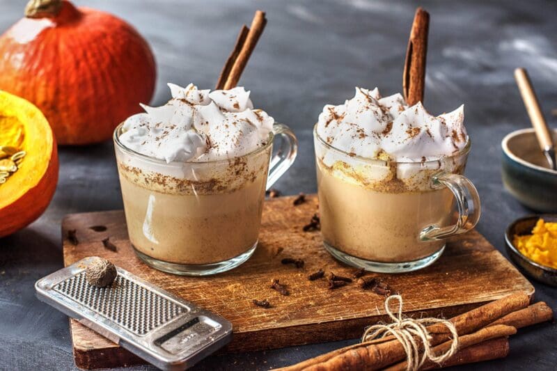 sütőtökös latte