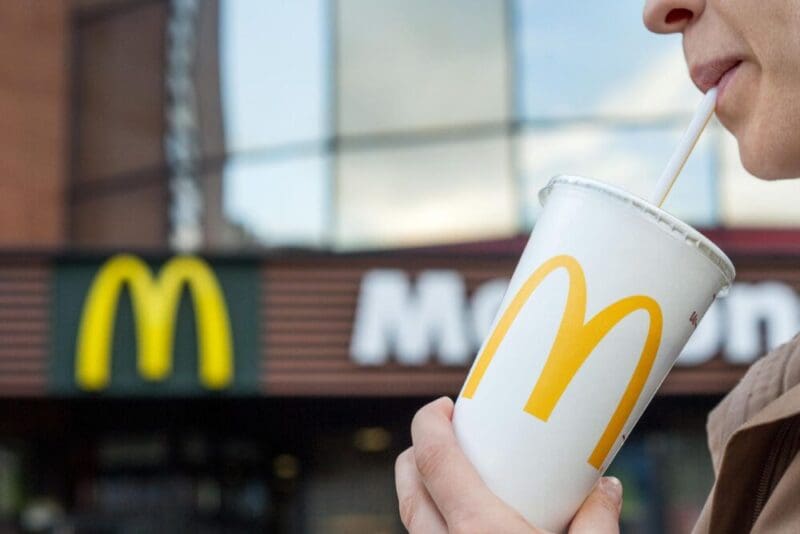 McDonald's műanyag