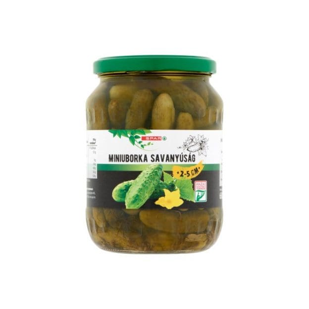 Savanyúságot hívott vissza a Spar 1 miniuborka nébih