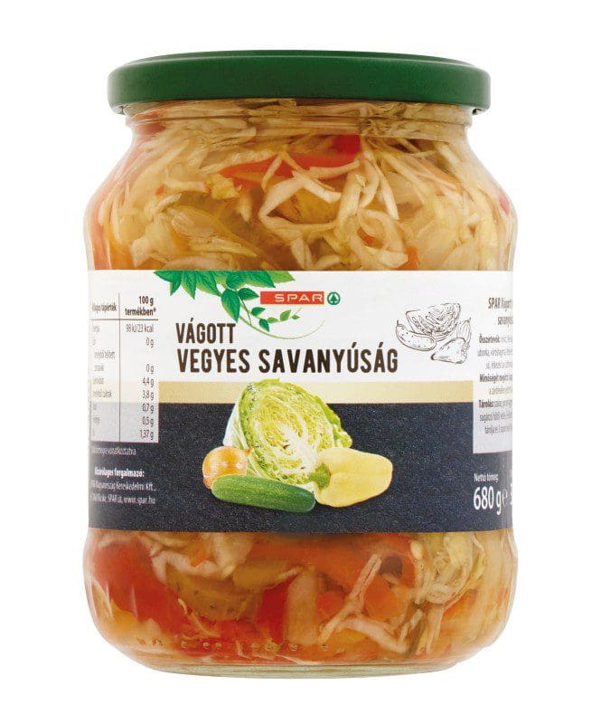 savanyúságot spar