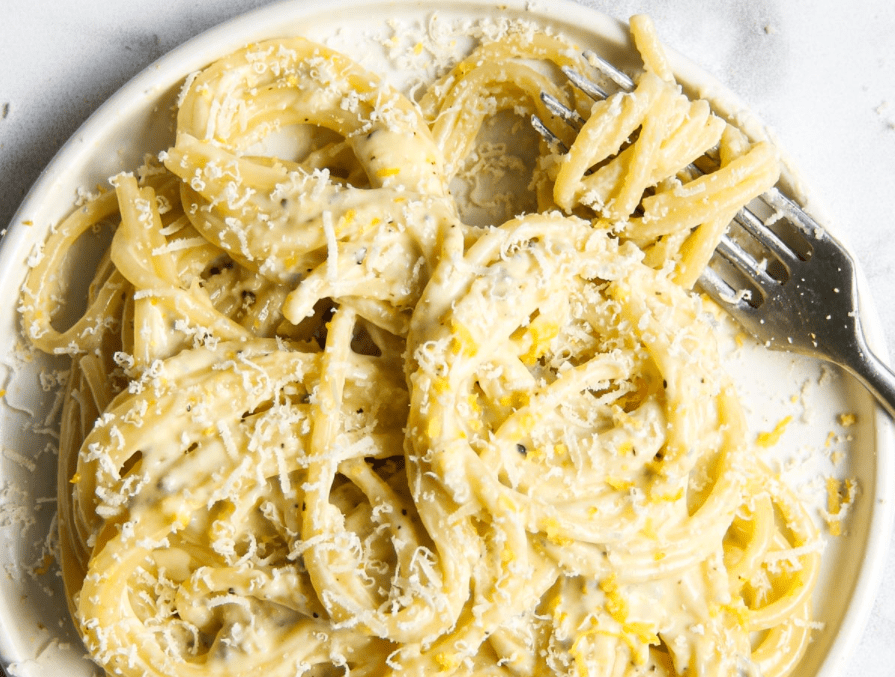 kéksajtos spagetti