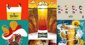 Elkészültek az újragondolt Dreher plakátok Dreher plakátok