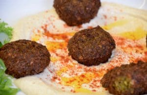 Hummusz, te édes csicseriborsó falafel, csicseriborsó