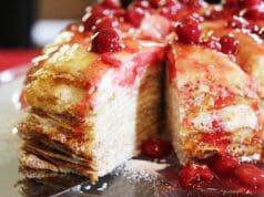 Erdei gyümölcsös palacsintatorta