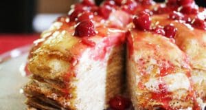 Erdei gyümölcsös palacsintatorta