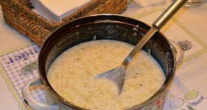 Kapros-tejfölös tökfőzelék