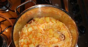 Hagyományos paraszt tarhonya szaftosan