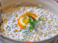 Hagyományos majonézes kukoricasaláta a Vájling konyhájából