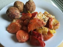 Köleses brokkolifasírt sajtmártással nyakon öntve