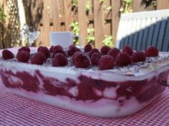Gyümölcsös élvezet – a málnás hamis tiramisu