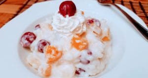 Egy gyors finomság: krémes gyümölcsrizs