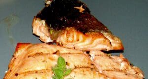 Vajban sült lazac, ahogy mi készítjük