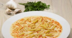 Varázslatos zöldbableves hagyományosan