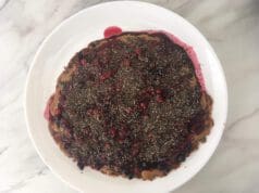 Olvasónk receptje: erdei gyümölcsös-mogyoróvajas vegán palacsinta