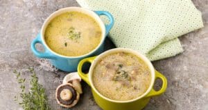 Selymes gombakrémleves, amelynek nem lehet ellenállni