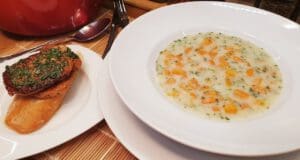 Sárgarépa főzelék vajjal és petrezselyemmel