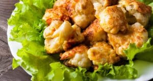 Rántott karfiol ropogósra sütve