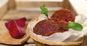 Céklafasírt zöldfűszerekkel