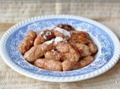 Nudli fahéjjal és almával