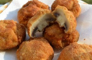 Rántott gomba tartármártással