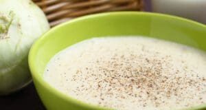 Karalábé-krémleves