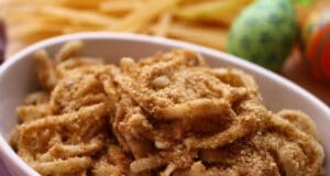 Régimódi diós tészta