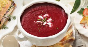 Cékla krémleves: hűsítő finomság, amely még jól is néz ki