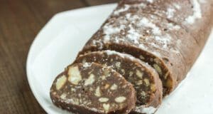 A gyermekkor ízei: sütés nélküli kekszszalámi