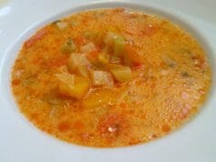 Zsenge karalábéleves