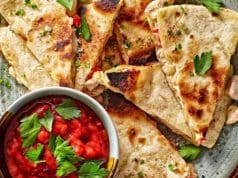 Jalapeno paprikás pikáns quesadilla quesadilla