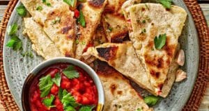 Jalapeno paprikás pikáns quesadilla quesadilla