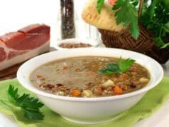 Ínycsiklandó lencsegulyás