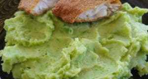 Hogy micsoda? Zöld színű krumplipüré?