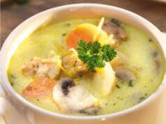 Nyírségi gombócleves