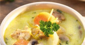 Nyírségi gombócleves