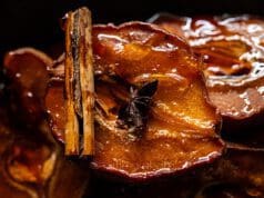 Fahéjas sütőben sült birsalma