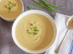 Krémes őszi burgonyakrémleves burgonyakrémleves