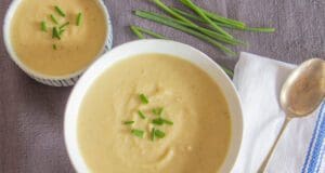 Krémes őszi burgonyakrémleves burgonyakrémleves