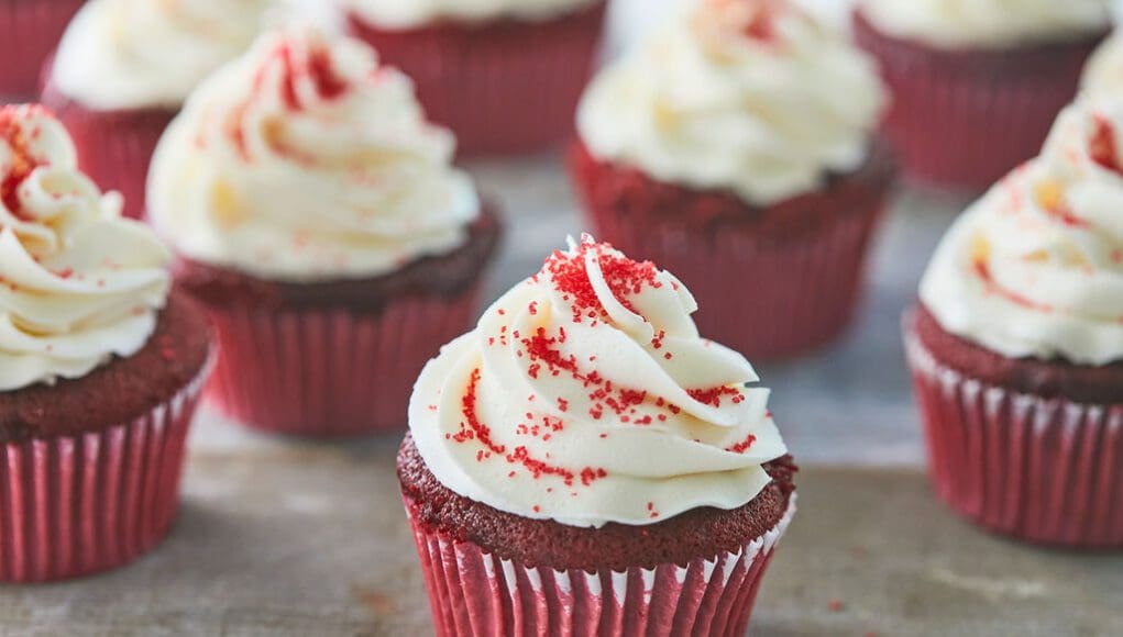red velvet muffin