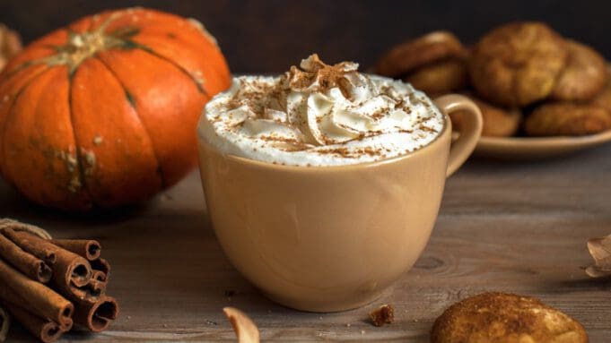 sütőtökös latte