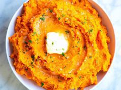 Egy illatos őszi köret: krumplipüré édesburgonyából édesburgonyás krumplipüré