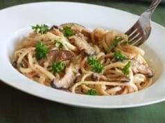 Egy tuti tipp: szárított vargányás-tejszínes tészta vargányás tészta