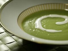 Mennyei zöldborsókrémleves pillanatok alatt zöldborsókrémleves