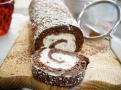 Hagyományos kókuszos keksztekercs keksztekercs