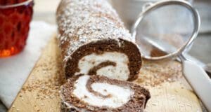 Hagyományos kókuszos keksztekercs keksztekercs