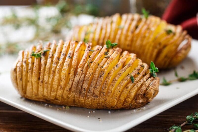 A krumpli legjobb formája: hasselback burgonya 1 basselback-burgonya