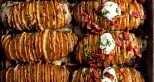 A krumpli legjobb formája: hasselback burgonya basselback-burgonya