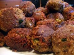 Újévi vegán lencsefasírt lencsefasírt