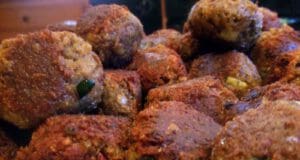 Újévi vegán lencsefasírt lencsefasírt