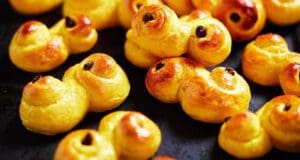 Luca macskája, avagy így készül a kelt kalács Svédországból luca macskája